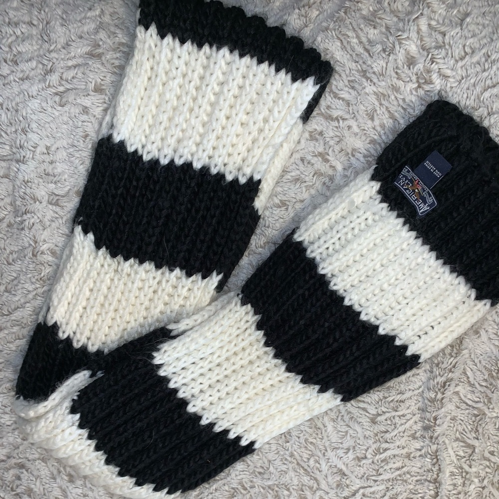 American living striped scarf